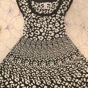 Leopard print dress